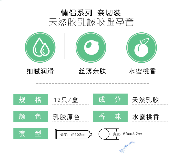 情侶避孕套經(jīng)典系列親切裝(圖2)